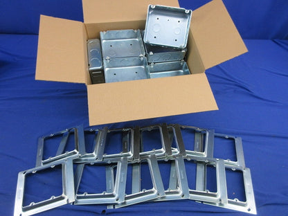 2個用スイッチボックス(塗代カバー付)(13個入)キズ・汚れ有 DS4912R