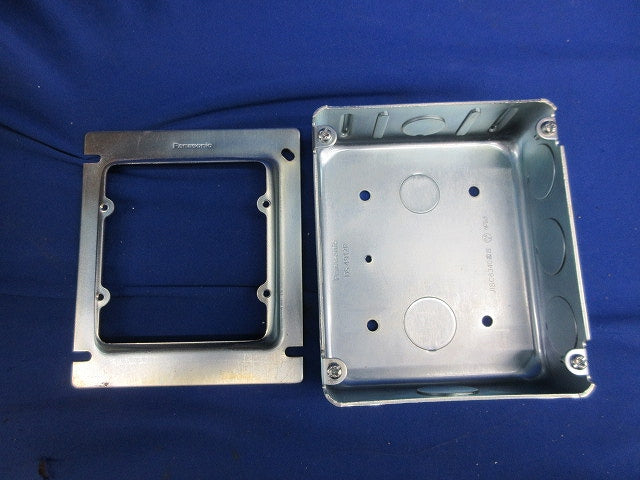 2個用スイッチボックス(塗代カバー付)(13個入)キズ・汚れ有 DS4912R