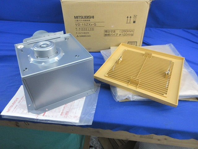 天井埋込形換気扇・木調格子タイプ VD-15ZX8-G