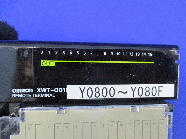 リモートI/Oターミナル 出力16点 NPNタイプ キズ・汚れ有 XWT-OD16