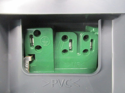 スマートカバー付接地防水コンセント(ブラック)(鍵なし) WK4702