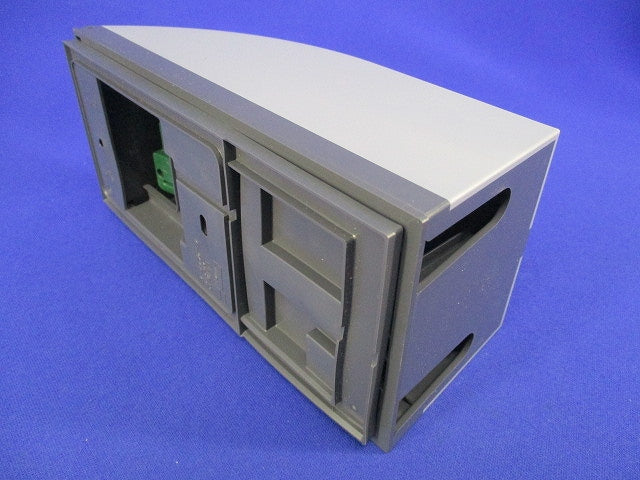 スマートカバー付接地防水コンセント(シルバー) WK4702