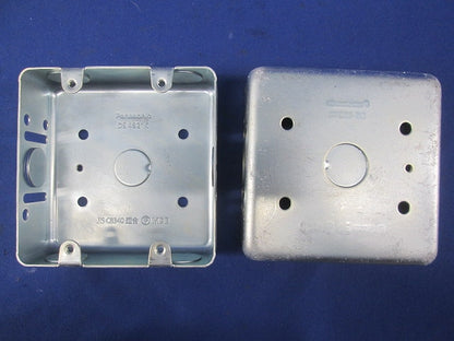 2コ用スイッチボックス(8個入)(キズ・汚れ有) DS4821K