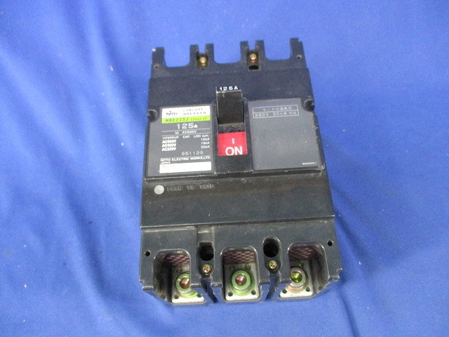 サーキットブレーカ 3P125A(ジャンク品) NBE223J