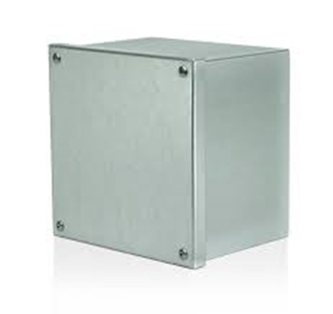 プルボックス 高耐食性めっき鋼板 被せふた 100×100×75 DP1007WN