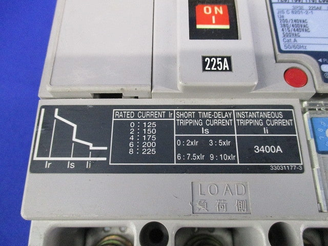 電子式配線用遮断器3P225A B-223WB
