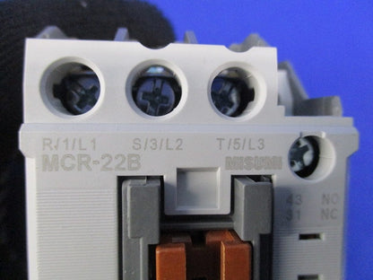 電磁接触器(コンタクタ) MCR-22B