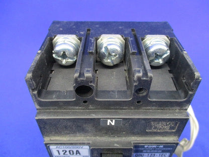 漏電遮断器3P2E120A(単三中性線欠相保護付) GBU-123･1EC