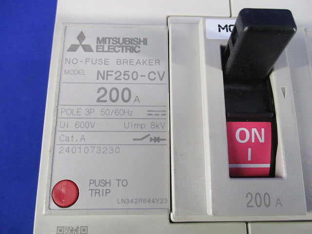 ノーヒューズブレーカ 3P200A NF250-CV