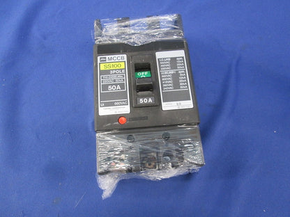 配線用遮断器3P50A SS100