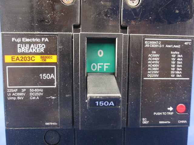 オートブレーカ3P150A EA203C