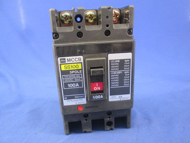 配線用遮断器3P100A SS100