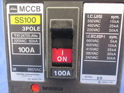 配線用遮断器3P100A SS100