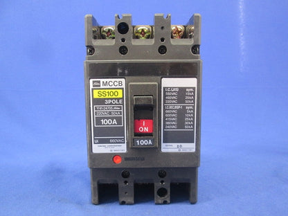 配線用遮断器3P100A SS100