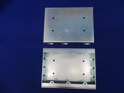 住宅用スイッチボックス(2個入)(キズ・汚れ有) DSJ8030