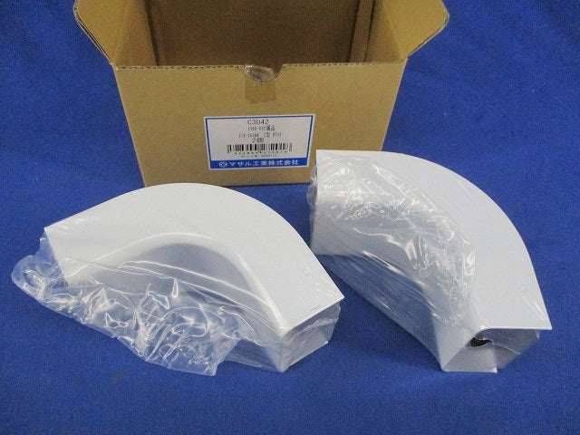 メタルモール インターナルエルボC型(2個入)ホワイト C3042