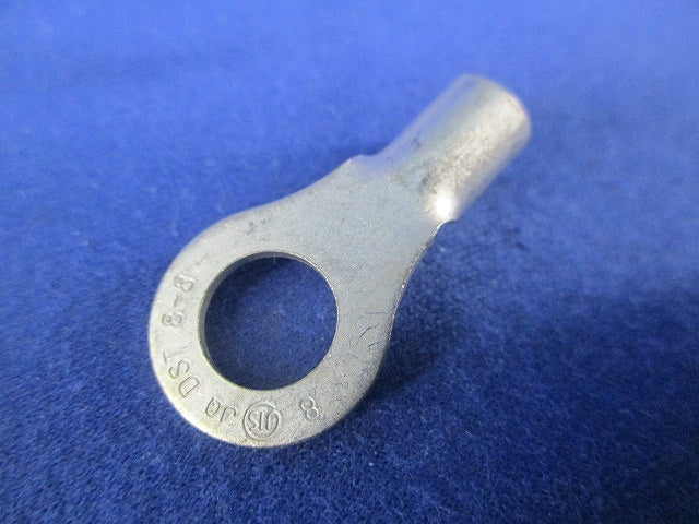 銅線用裸圧着端子 丸タイプ(R形) 80個 R8-8