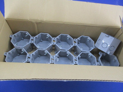 八角コンクリートボックス(10個入) 8CB-75N
