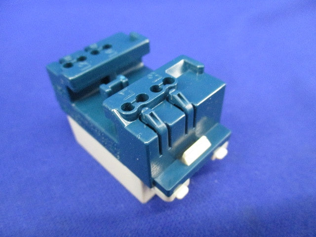 テレホンモジュラジャック6極4心(7個入)(キズ・汚れ有) WNT15649