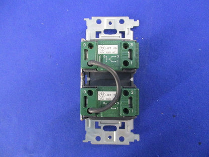 埋込ロングハンドルスイッチセット スイッチC×2 マットホワイト キズ・汚れ有 WNSS52292W