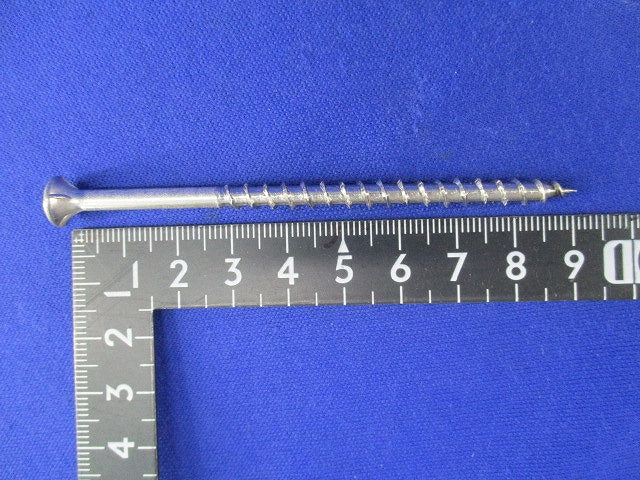 堅木コースレッド 半ネジ90mm 90個入 SUS 717090J
