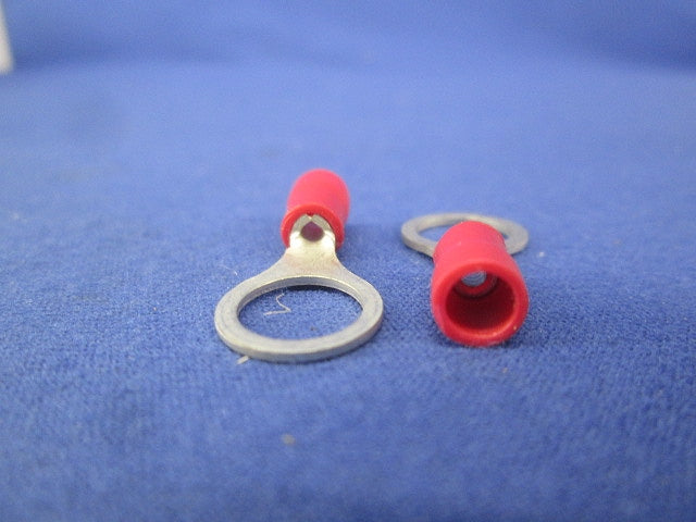 絶縁被覆付圧着端子(丸形・赤) 90個入 RBV1.25-8