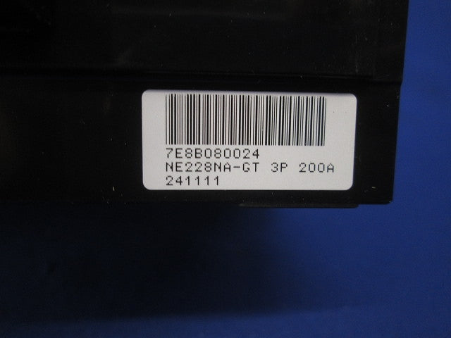 サーキットブレーカ 3P2E200A NE228NA-GT