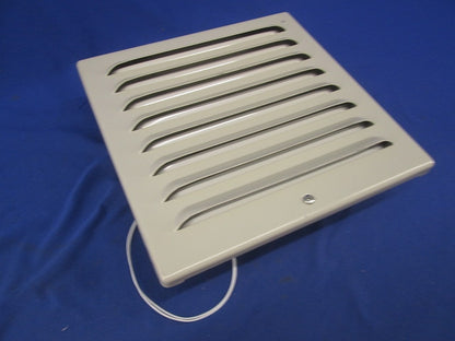 換気扇付ステンレス製ルーバー(傷・汚れ有) SLS-24K-2R