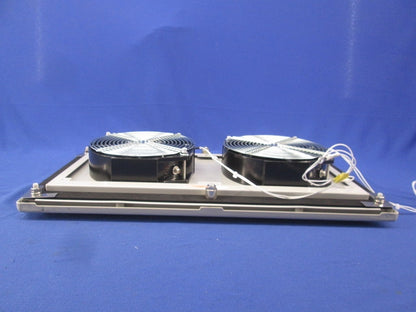 換気扇付ステンレス製ルーバー(フィルタ付) SLS4424K-2R