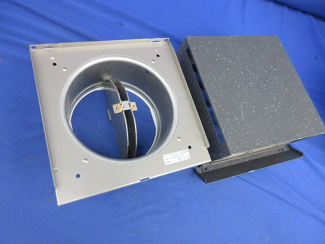 ステンレス製角形パイプフードφ150(黒塗装有)(未使用品) VB-JGT150SASH-S