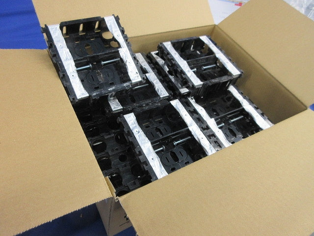 住宅用スイッチボックス浅型2コ用(28個入) DM82202