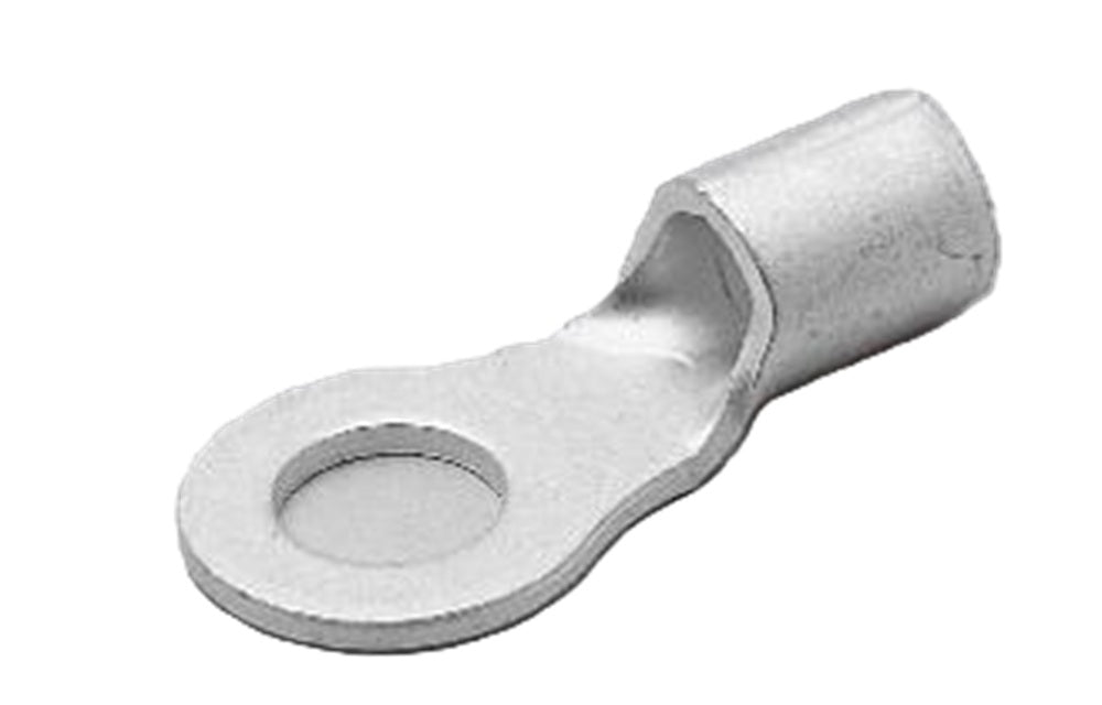 銅線用裸圧着端子(R形)丸形 穴径5.3ｍｍ 100個入 R14-5-100