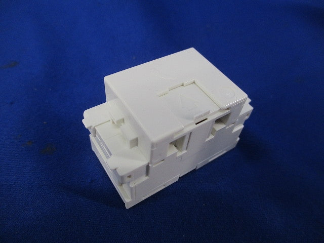 電話用埋込モジュラジャック(8個入)(ピュアホワイト) JEC-BN-WUJ4-PW