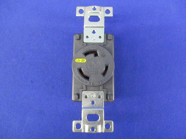 引掛形 埋込コンセント 接地2P20A125V(2個入り) 3210-L5