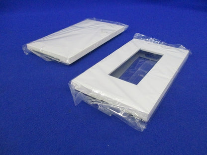 NKシリーズ ブランクプレート 1連用 ピュアホワイト 混在4枚 NKP-0UF-PW