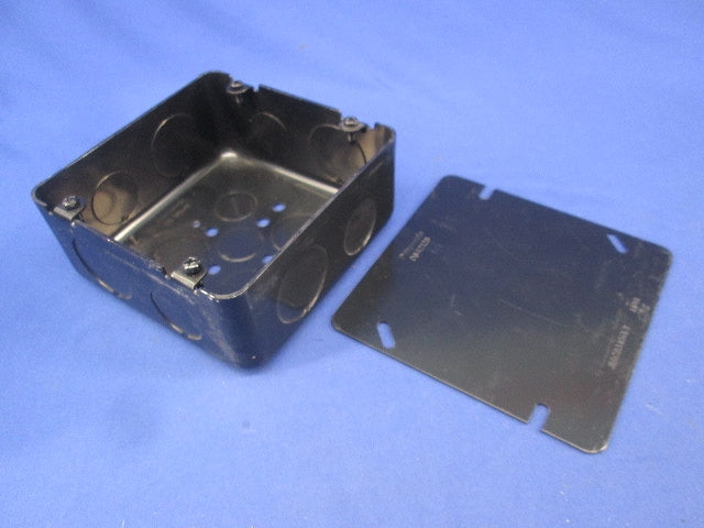 塗装大型四角ブランクカバー+四角アウトレットボックス用ブランクカバー(2セット) DS4212B