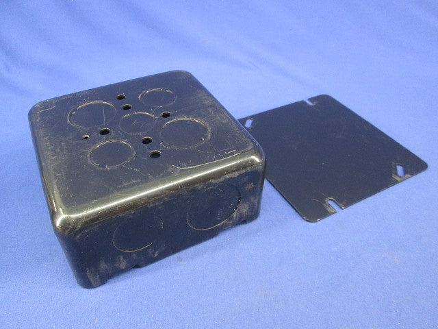 塗装大型四角ブランクカバー+四角アウトレットボックス用ブランクカバー(2セット) DS4212B