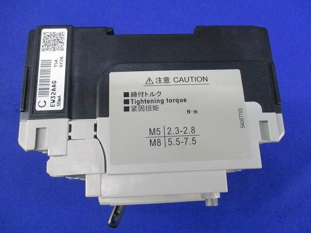 漏電遮断器3P15A EW32AAG