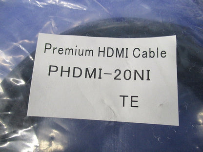 プレミアムHDMIケーブル(新品未開封) PHDMI-20NI TE