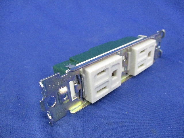 埋込接地ダブルコンセント(横形)(4個入) WF2065