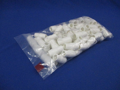 端末キャップ 白 100個入 TIC22-白-100