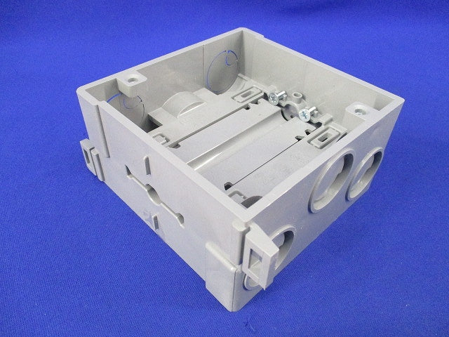 軽量間仕切り用 両面アウトレットボックス(中形四角・深型)」 4個 汚れ有 RCDO-K4B