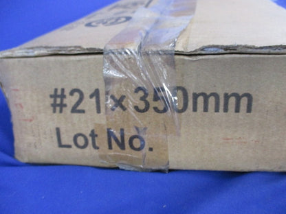U型結束線350mm(10kg箱含む)(黒)新品未開梱・テープ破れ有 21U