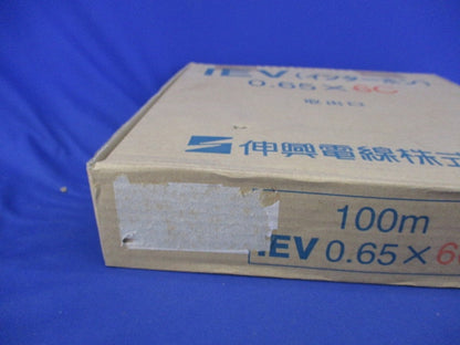 IEV(インターホン)ケーブル 0.65×6ｃ 100ｍ IEV