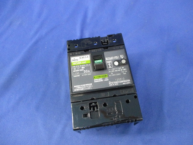 サーキットブレーカ3P2E30A 単三中性線欠相保護付 NK58N50AF