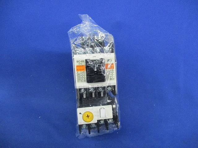 標準形電磁開閉器 ２００V ２．２kW 7-11A 1a SW-03100-110V