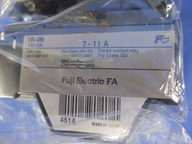 標準形電磁開閉器 ２００V ２．２kW 7-11A 1a SW-03100-110V