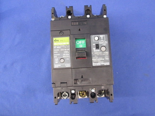 GE漏電ブレーカ3P150A GE153A150AF FVH