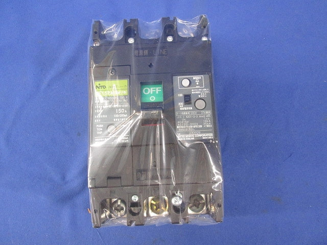 GE漏電ブレーカ3P150A GE153A150AF FVH