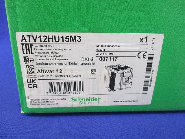 インバーター ATV12HU15M3